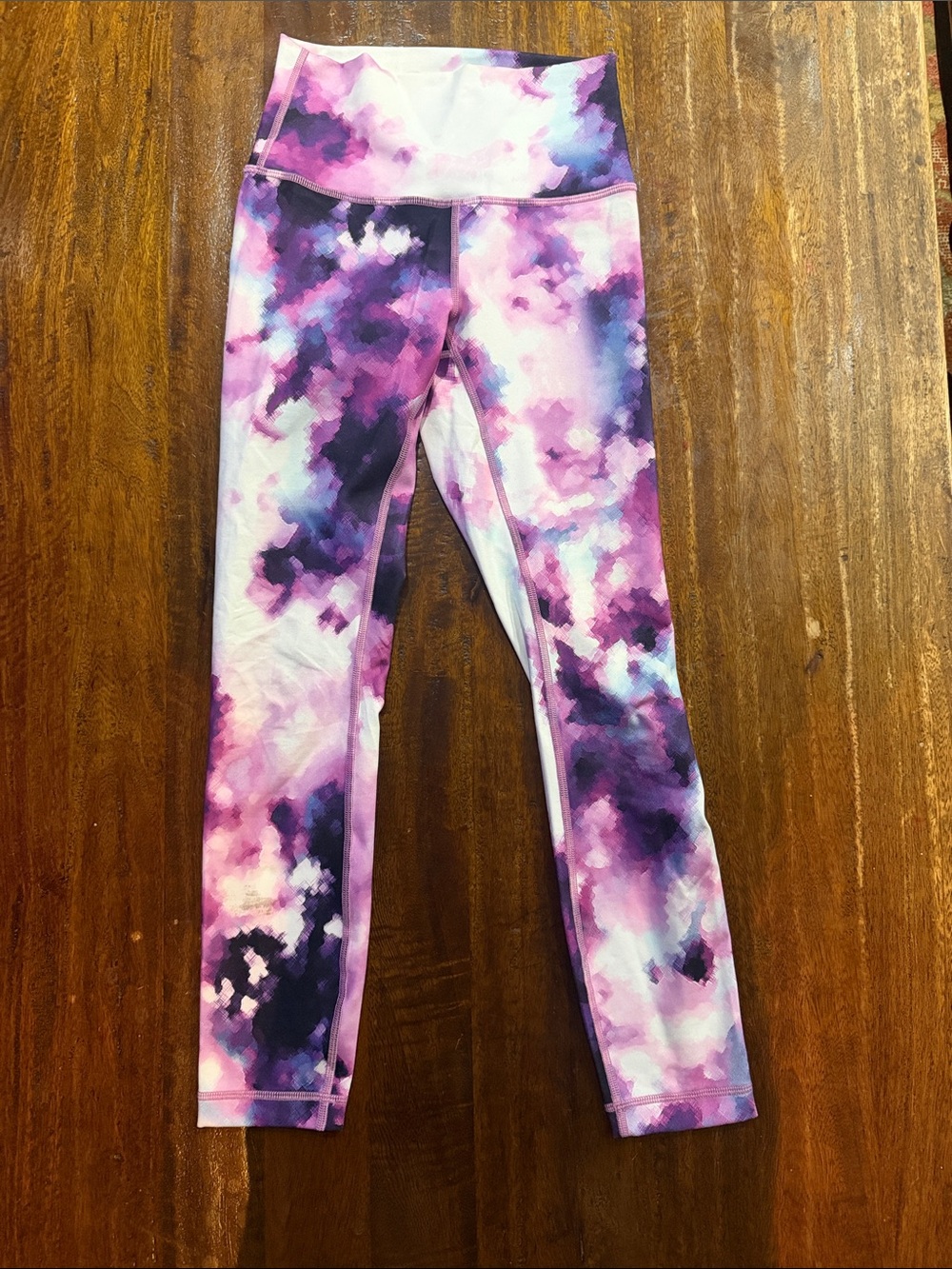 lululemon athletica Purple Pink Tie-Dye Leggings NEW WITHOUT TAGS